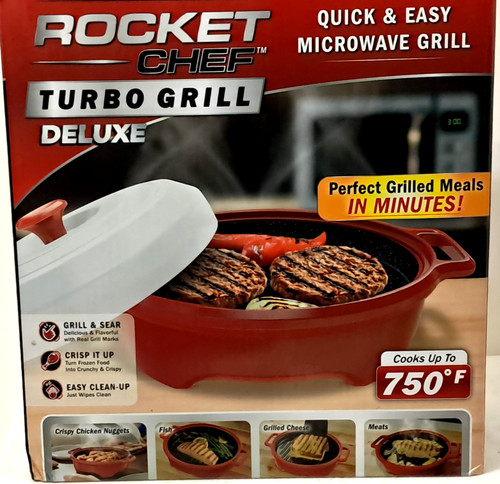 Rocket chef turbo grill deluxe - chef,