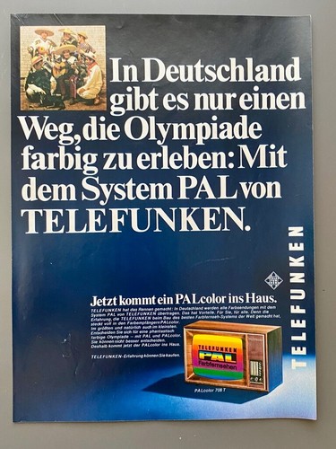 Telefunken pal color - color, tv