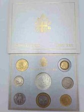 2000 CITTA' DEL VATICANO: Serie di 8 monete LIRE "GIOVANNI PAOLO II" con 1000...