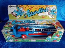 * Zio Willy filopuffati bisarca camion pompieri dei Puffi schleich Peyo anni 80