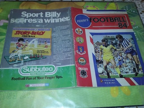 Panini football 1984 album - panini, 1984/83