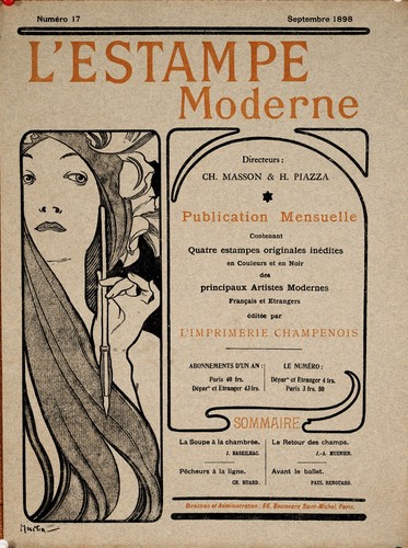 Alfons mucha l estampe - alfons, l’estampe