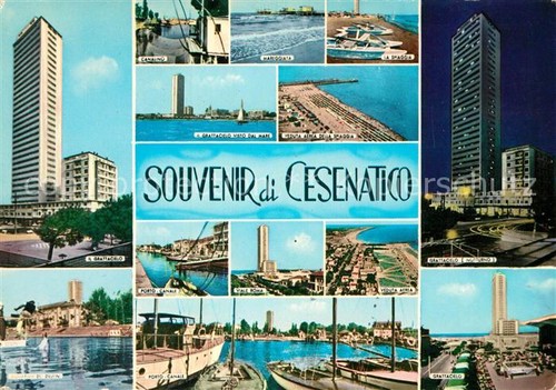 Cesenatico grattacielo porto - cesenatico,
