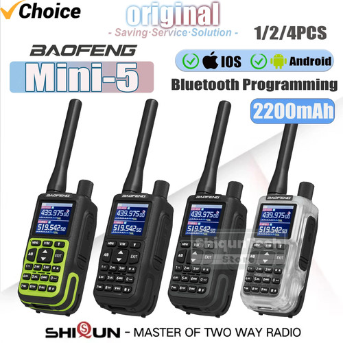 Baofeng mini dual band radio - dual,