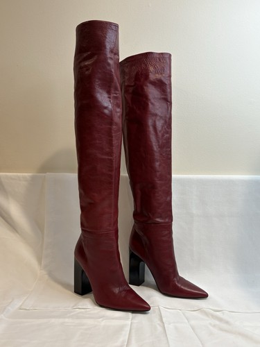 Stivali zara pelle tacco alto - zara,