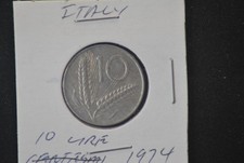 Italy 10 Lira 1974 R We