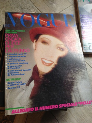Vogue italia 330 1978 moda - vogue, n°330