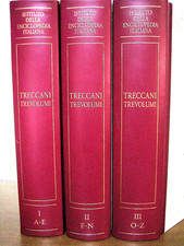 TRECCANI TREVOLUMI Enciclopedia illustrata 3 Volumi Nuovi - 2007