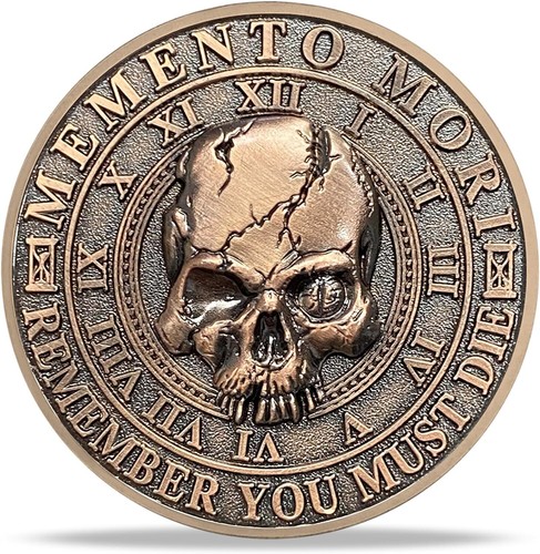 Moneta promozione memento mori - promozione,
