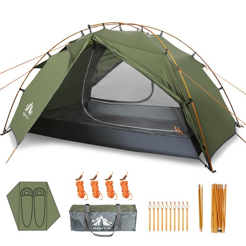 Night cat tenda campeggio - night,