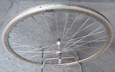Ruota  anteriore 28" bici corsa copertoncino, marcata FIR, Colnago Look Bianchi