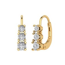 VVS1 Orecchini a perno con