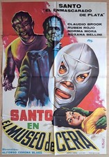 Santo en el Museo de Cera