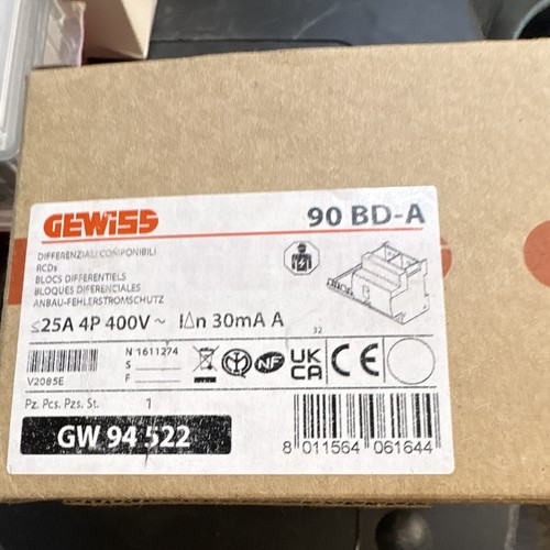 Gewiss 522 serie bd - gw, 90