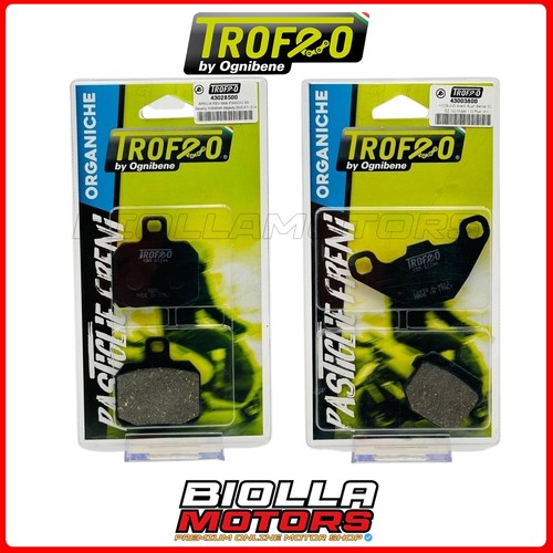 Kit pastiglie freno trofeo - pastiglie,