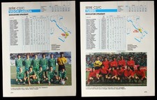CALCIO POSTER TURRIS/VIGOR LAMEZIA SERIE C2/C 1991-1992 GUERIN SPORTIVO VINTAGE 