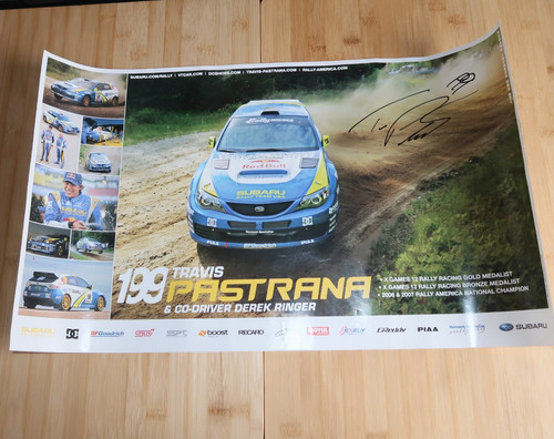 Poster rally firmato travis - poster,