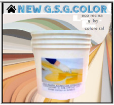 ECO RESINA EPOSSIDICA BICOMPONENTE RIEMPITIVA PER PAVIMENTI COLORI RAL 5 kg