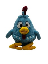Peluche pollo cantato blu