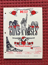 Manuale flipper Data East Guns