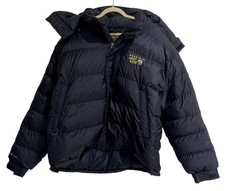 Mountain Hardwear Sub Zero SL Giacca con Cappuccio Piumino Condotto Nero Uomo XXL