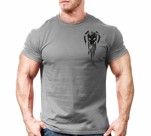 Shirt palestra teschio - t-shirt,