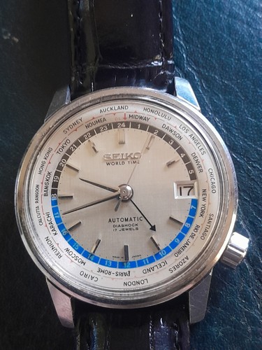 Orologio seiko world time - world,