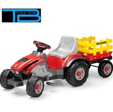 TRATTORE PEG PEREGO CON RIMORCHIO, MINI TONY TIGRE