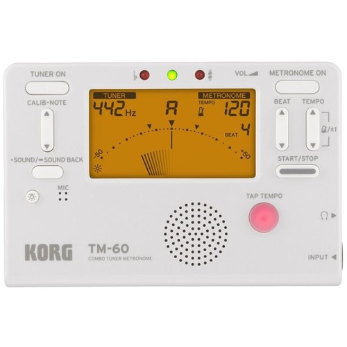 Korg wh white - korg, tm-60-wh