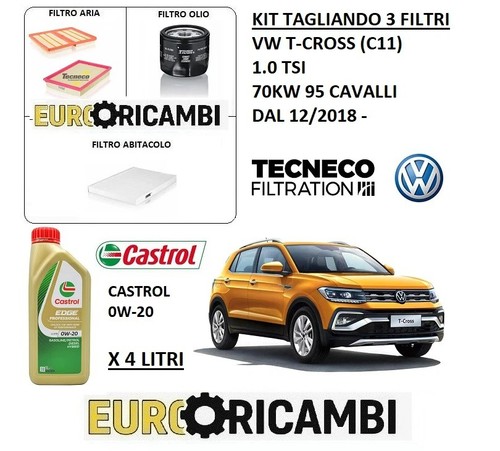 Kit tagliando filtri olio - 3,