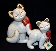 2x Gatto Thun - Fiocco Rosso