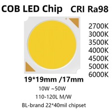4pcs LED Chip COB Luce Alta