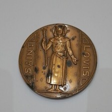 Medaglia Bronzo Francia Saint Louis Compagnie De Navigation Denis 1959