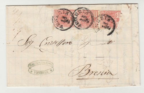 Storia postale 1854 lombardo - -,