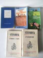 Lotto 5 Libri John Steinbeck