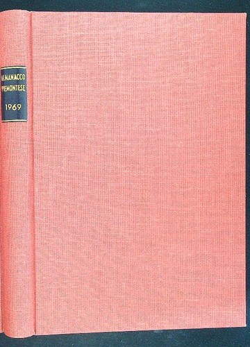 Almanacco piemontese 1969 - almanacco,