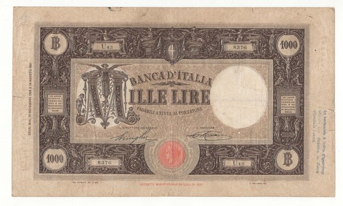 1000 lire grande - grande,