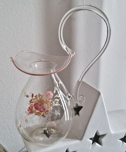 Vintage vaso fiori vetro - vintage,