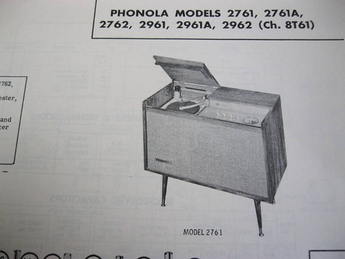 Phonola 2761 2761a - phonola, 2761,2761a,2762,2961