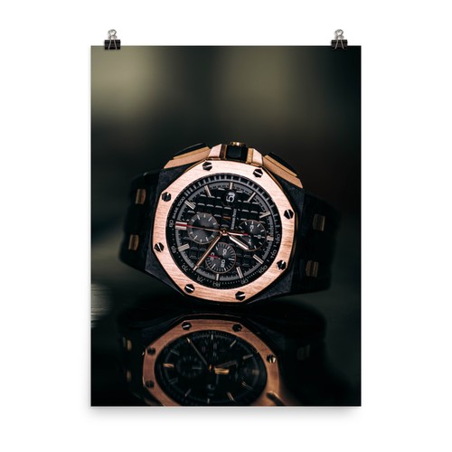 Poster cronografo audemars - cronografo,