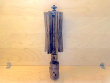 Vecchio filatoio Dubied in legno con fissaggio a tavolo