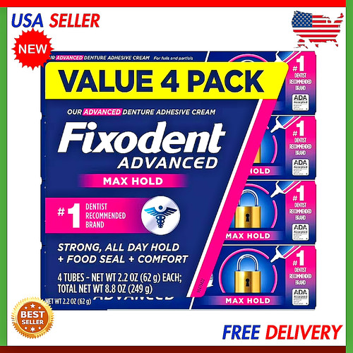 Fixodent advanced max hold - max,
