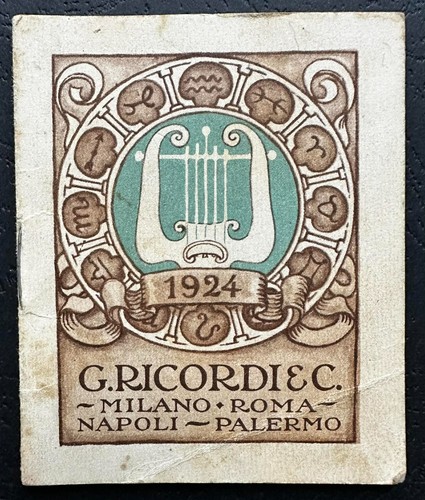 Almanacco ricordi 1924 - almanacco,