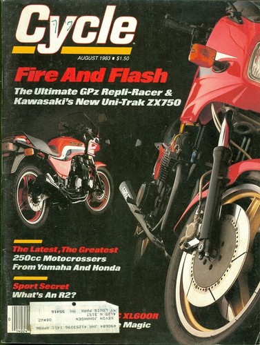 1983 cycle magazine kawasaki - 1983, magazine: