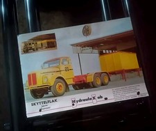 CAMION CASSONI BETONIERE CONTAINER AUTOFLAK MULTILIFT BROCHURE SVEZIA