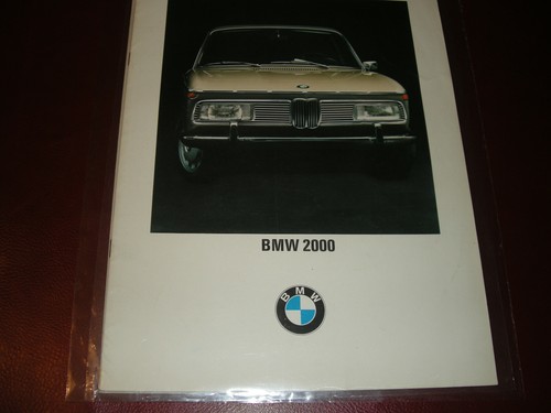 Bmw brochure 2000 c - , "