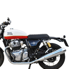 Black Faux Leather Scrambler