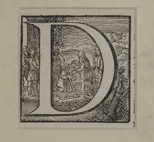 1600-ANTIQUE CAPLETTERA-D-FROM