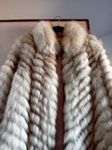 Pelliccia volpe bianca - volpe,
