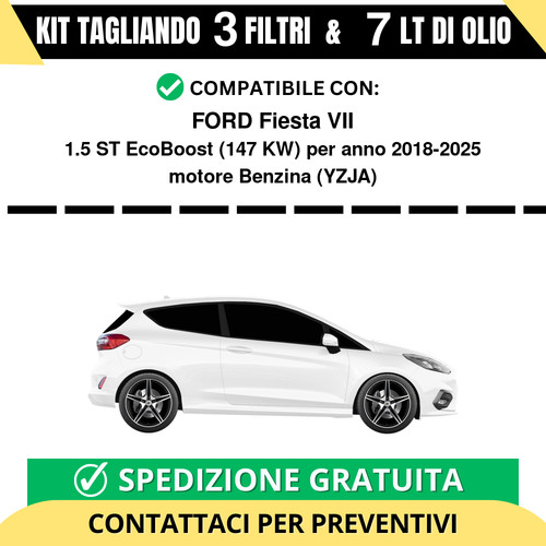 Tagliando per ford fiesta vii - fiesta,